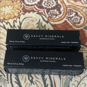 2 New Savvy Minerals Lipstick by Young Living - Daydream Newman